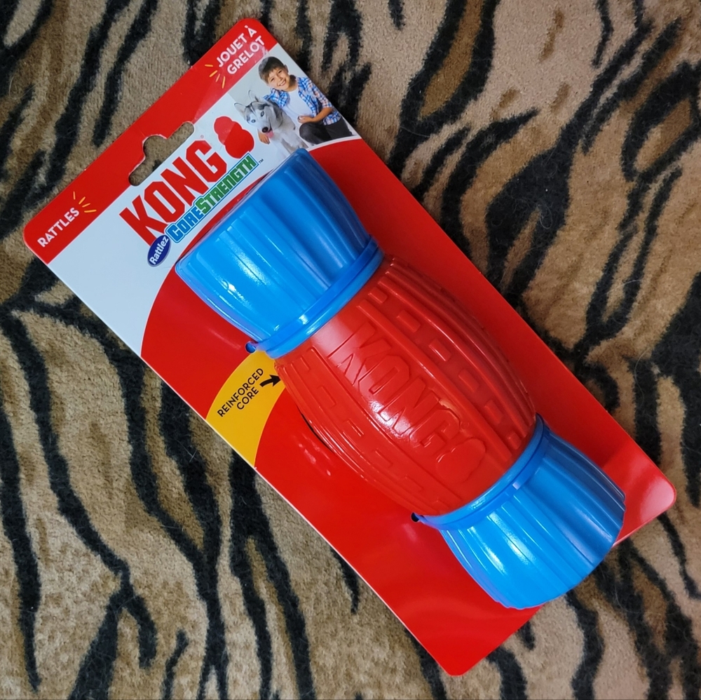 Kong Dog Core Stregth w Rattle Large XL XXL Dogs Toy